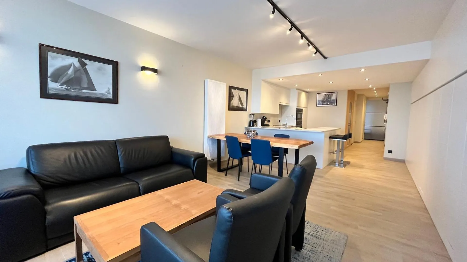 Luxurious 2-Bedroom Apartment With Sauna Front Sea View T95 오스텐드 벨기에